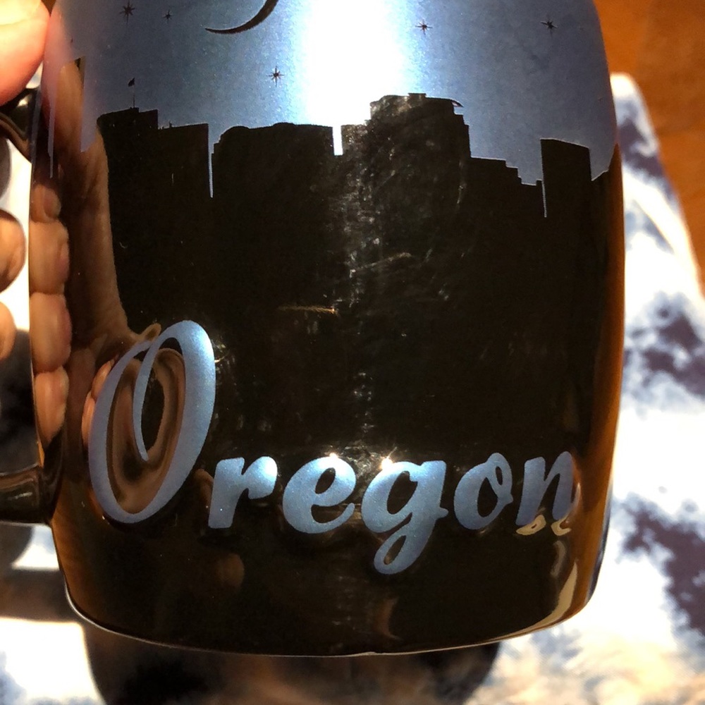 Oregon Night Sky 24  Ounce Coffee Mug